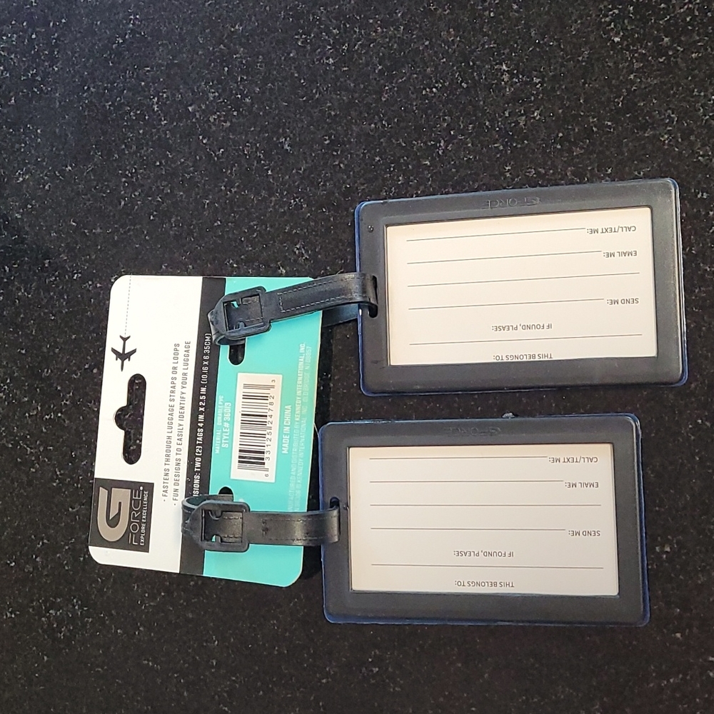 Luggage Tag Set - Picture 2 of 5